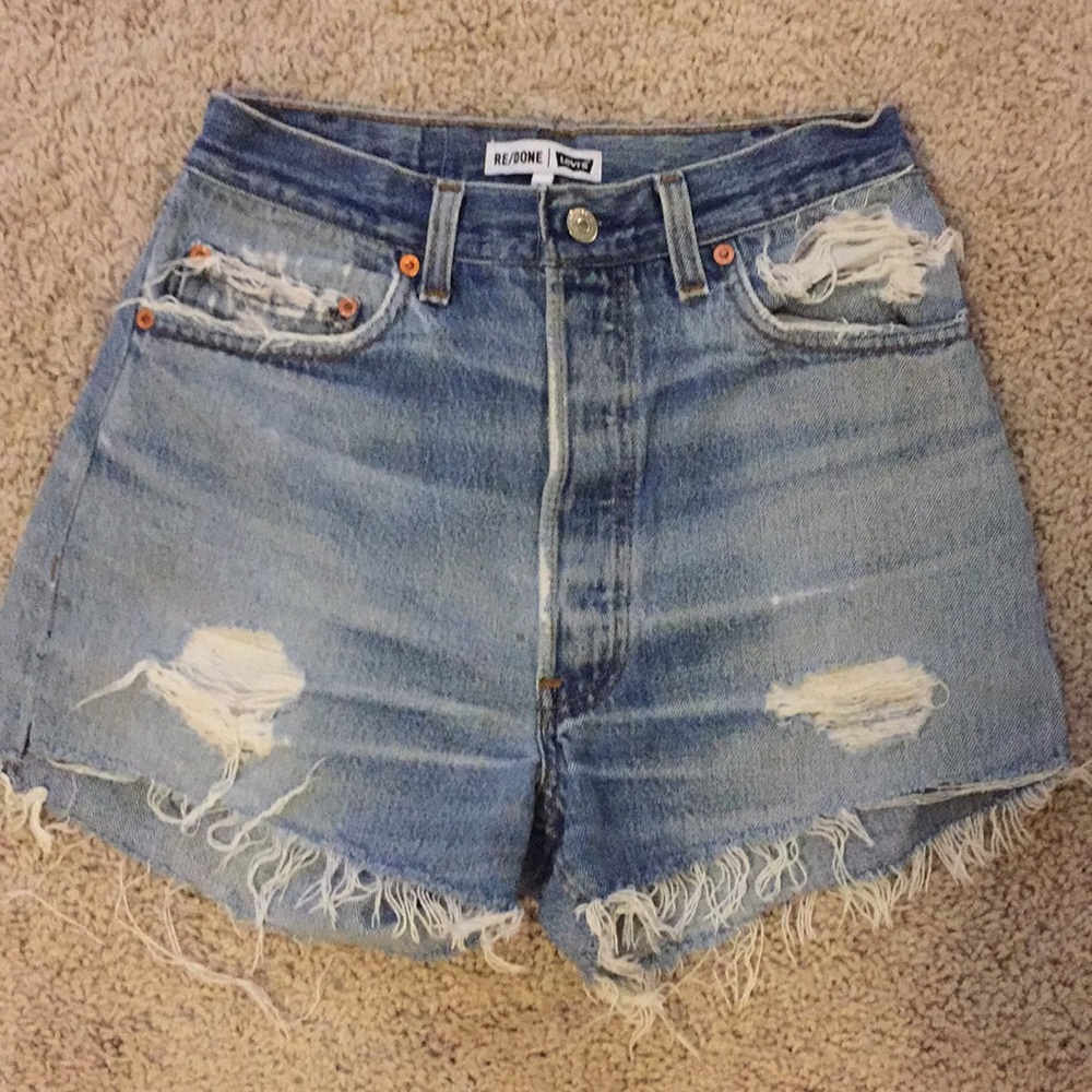 Re/Done Levi Jean Shorts